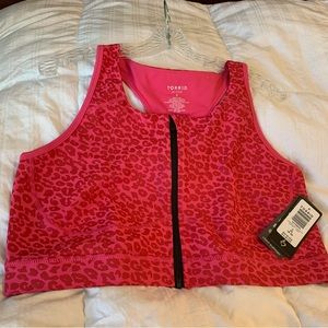 Torrid Active LOW-IMPACT WIRELESS ZIP-FRONT ACTIVE SPORTS BRA